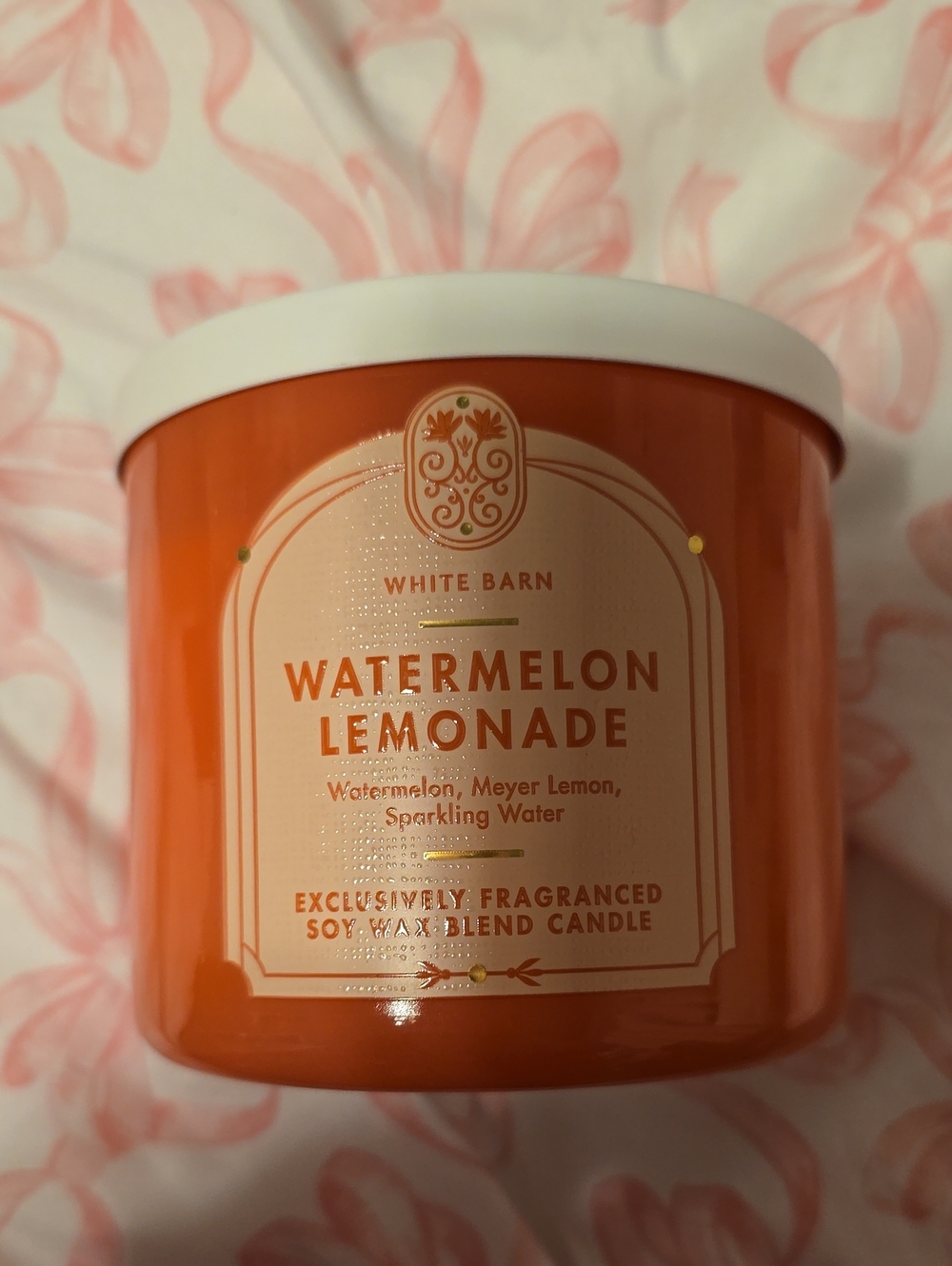 BNWT Bath And Body Works Watermelon Lemonade 3 Wick Candle